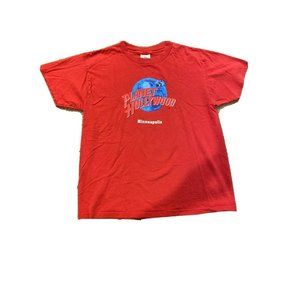 VTG Vintage Planet Hollywood Minneapolis Shirt Single Stitch Size L Made In USA